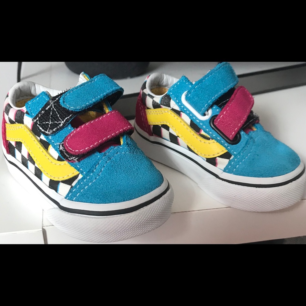 Old School Crazy Check Vans